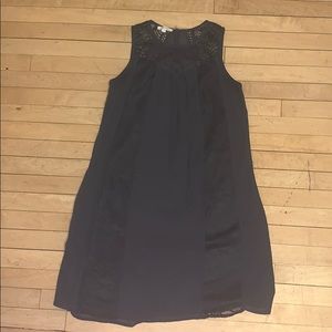 Dark grey lace dress